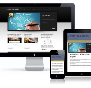 Crystal Peak Design Website